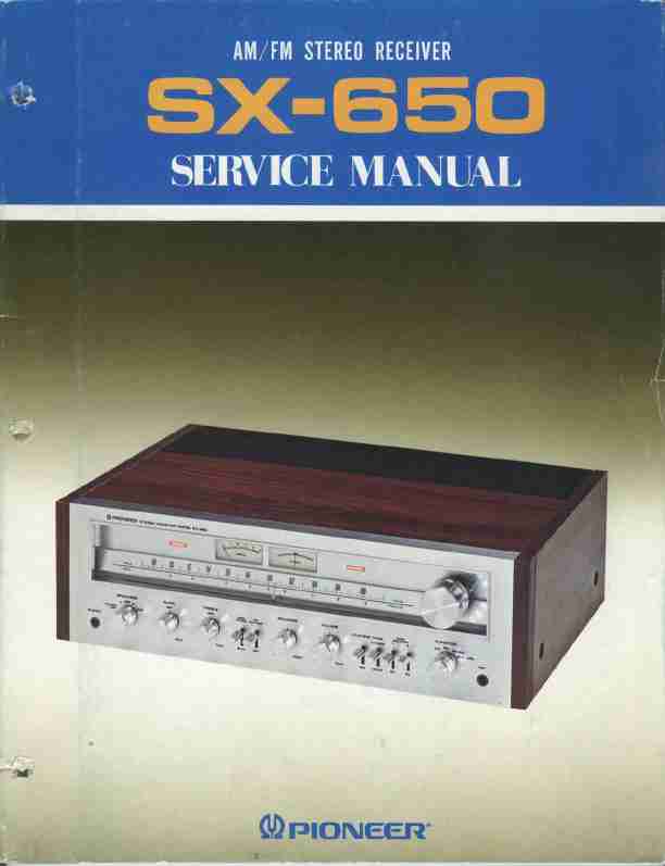 Pioneer Stereo Receiver SX-650-page_pdf